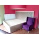 luxusní čalouněná postel 5020
