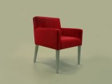 čalouněná židle s područkama  LP01