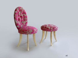 židle IABELA , látka Morskaya - Designsguild