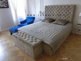 stylová čalouněná postel 5010 s přistýlkou nebo šuplíkem