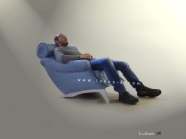 luxusní reaxační křeslo 02